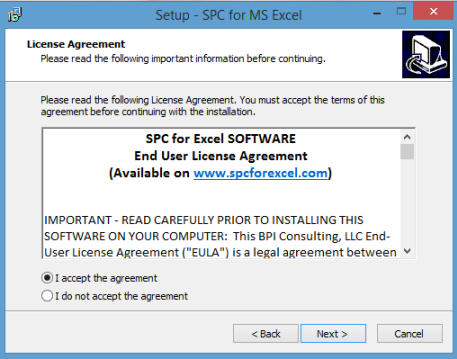 SPC for Excel PC Installation | BPI Consulting